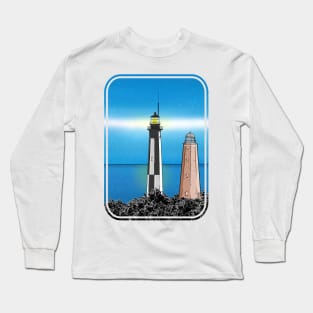 Cape Henry Lighthouses Long Sleeve T-Shirt